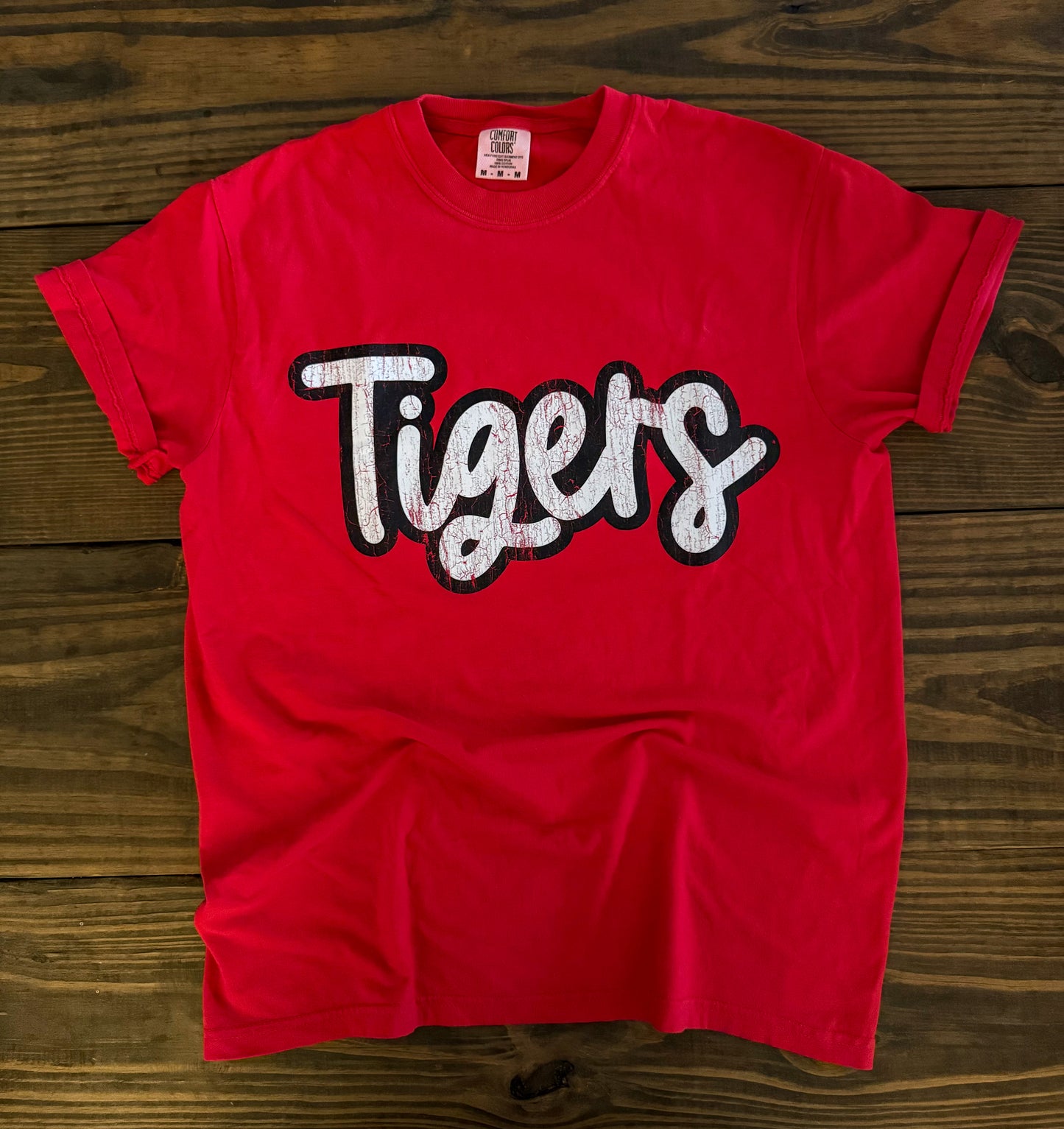 SCRIPT TIGERS TEE