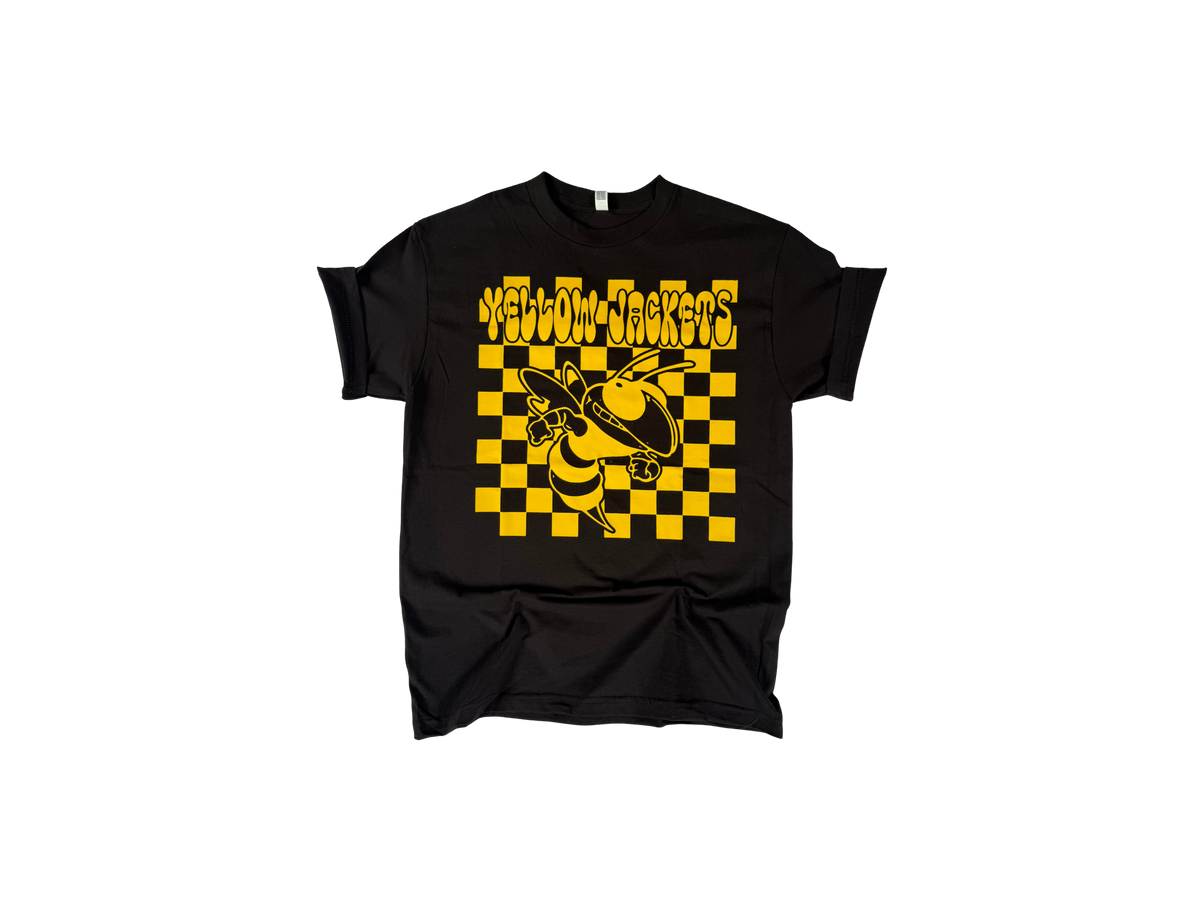 Yellow Jackets Check Tee