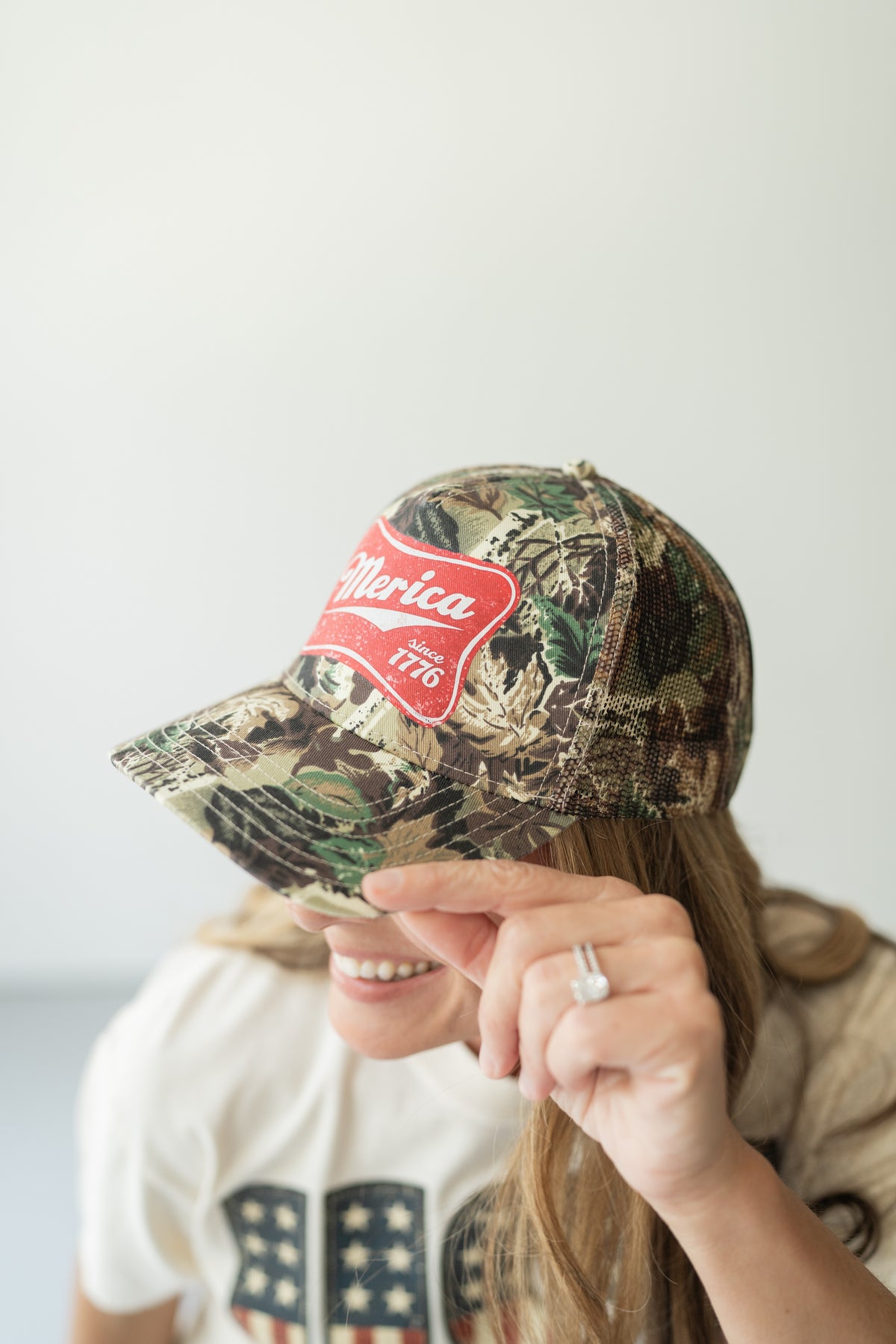 Camo 'Merica Hat