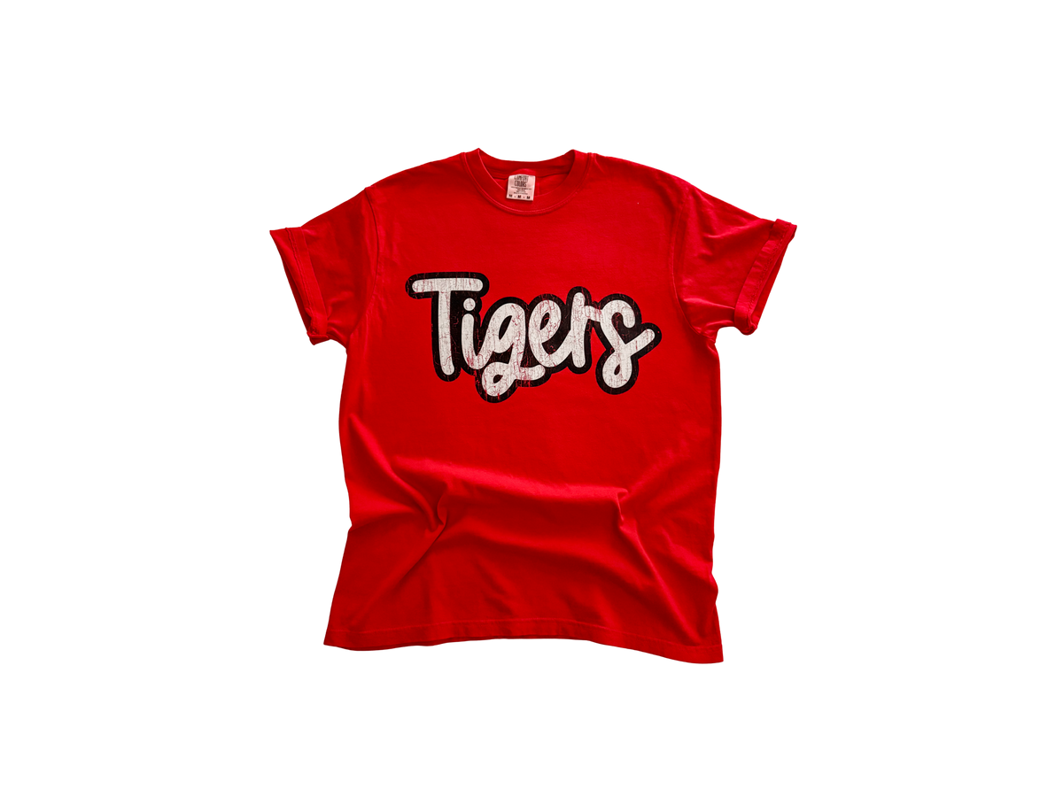 Tigers Script Tee