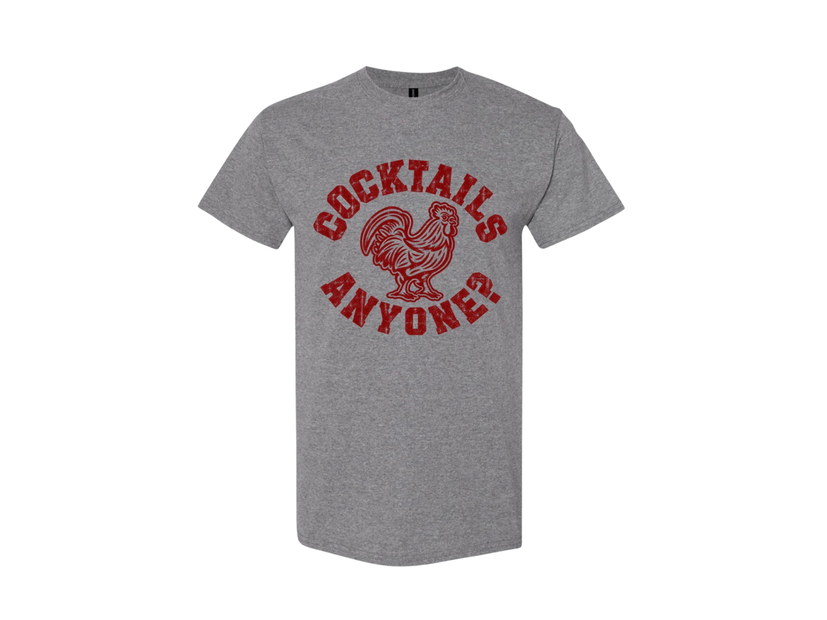 Cocktails Anyone Tri Blend Tee