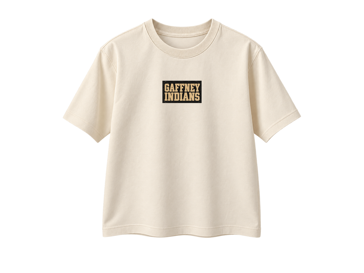 Gaffney Indians Block Tee