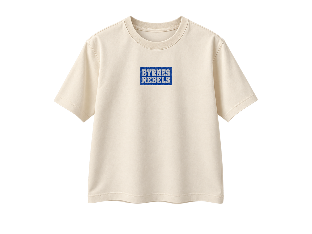 Byrnes Rebels Block Tee
