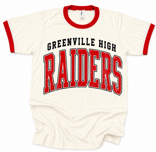 Greenville High Ringer Tee