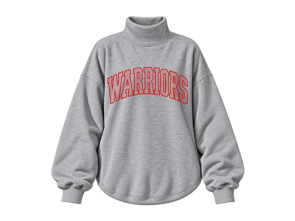 Warriors Mockneck