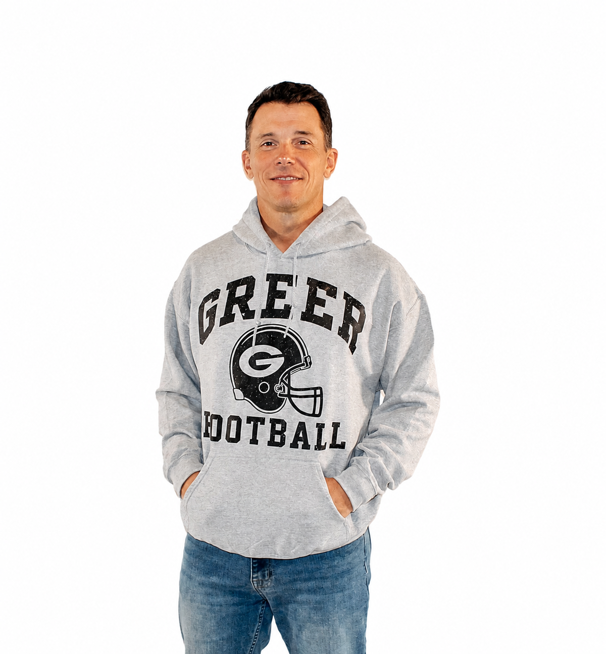 Greer Football Retro Hoodie