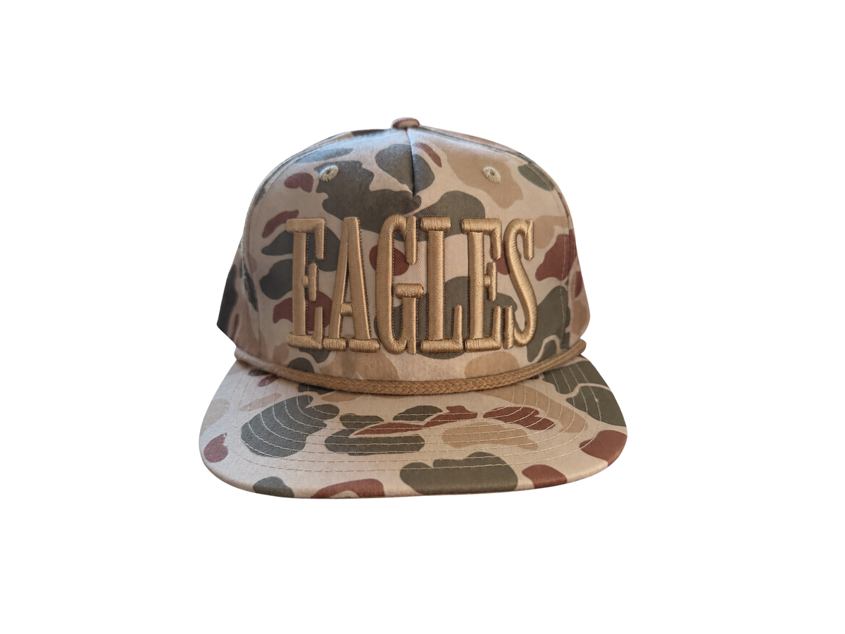 EAGLES camo hat
