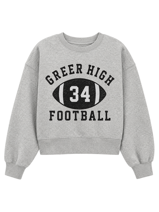 Custom Greer Football Retro Sweatshirt