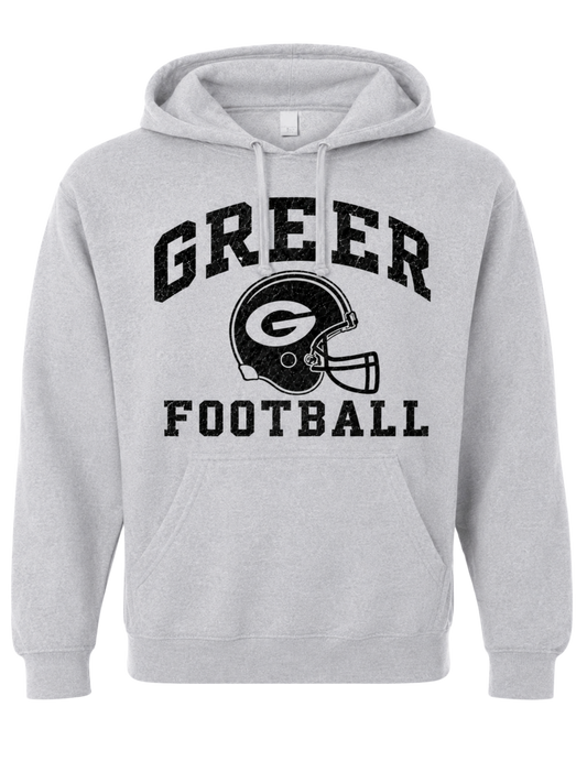 Greer Footbal Retro Hoodie