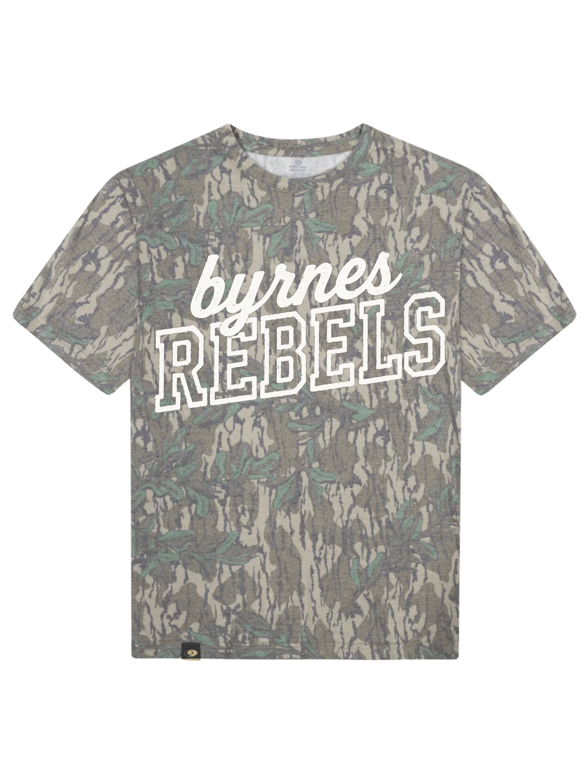 byrnes REBELS camo tee