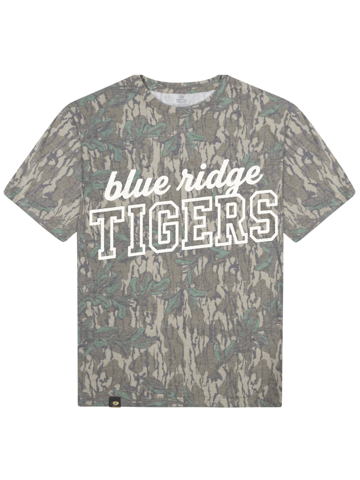 blue ridge TIGERS camo tee