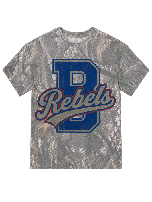 Byrnes B camo tee
