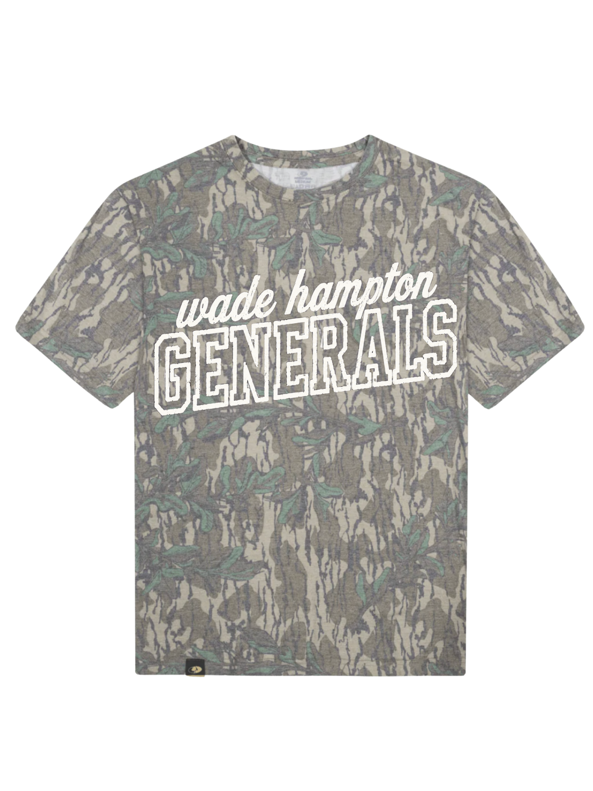 wade hampton GENERALS camo tee