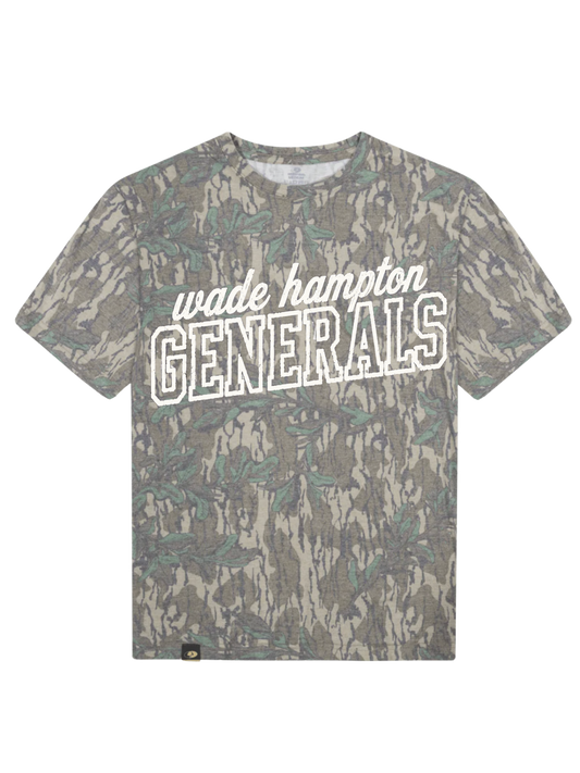 wade hampton GENERALS camo tee
