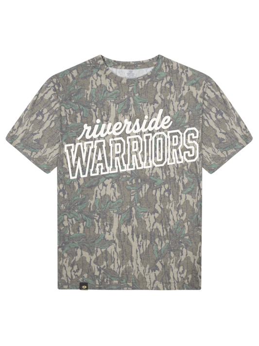 riverside WARRIORS camo tee