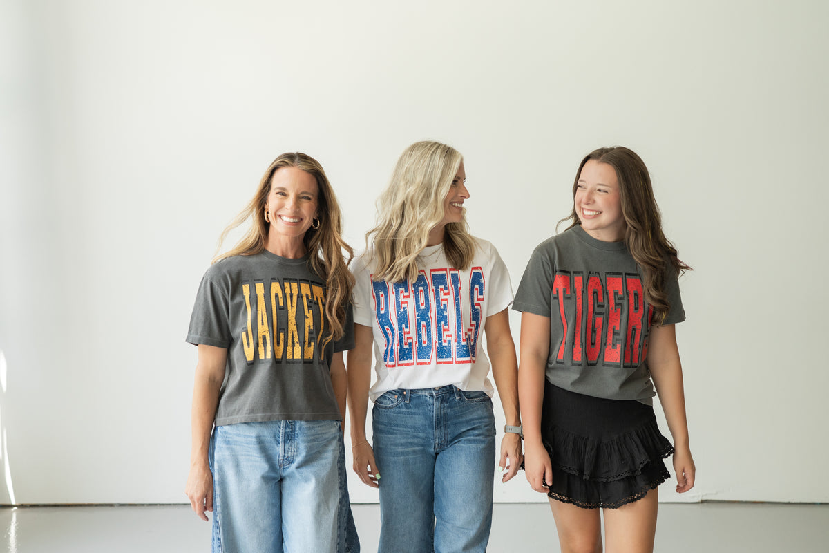 Tigers Block Tee