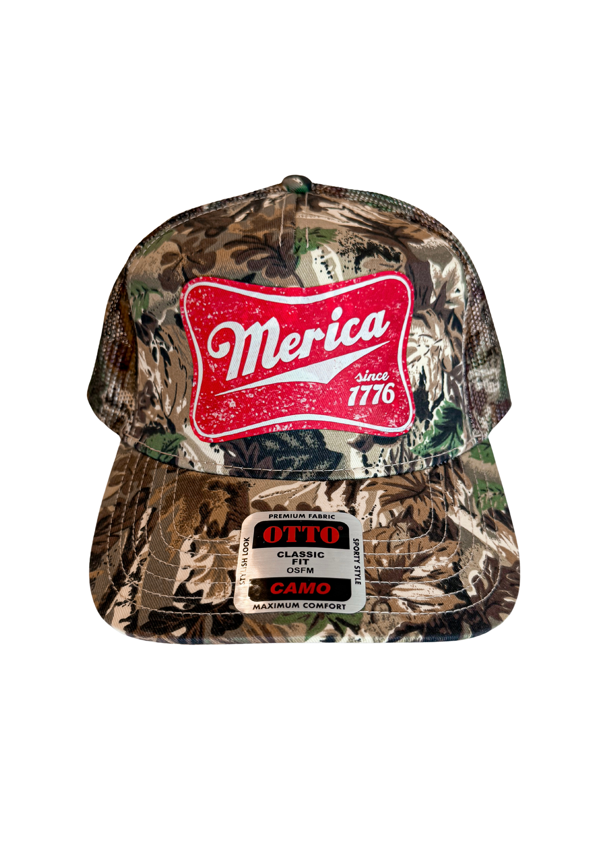 Camo 'Merica Hat