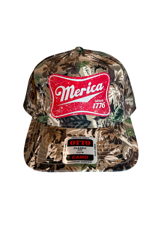 Camo 'Merica Hat