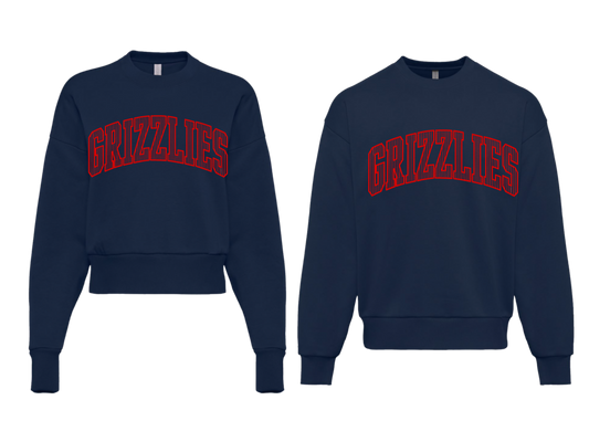 Grizzlies Pinstripe Sweatshirt