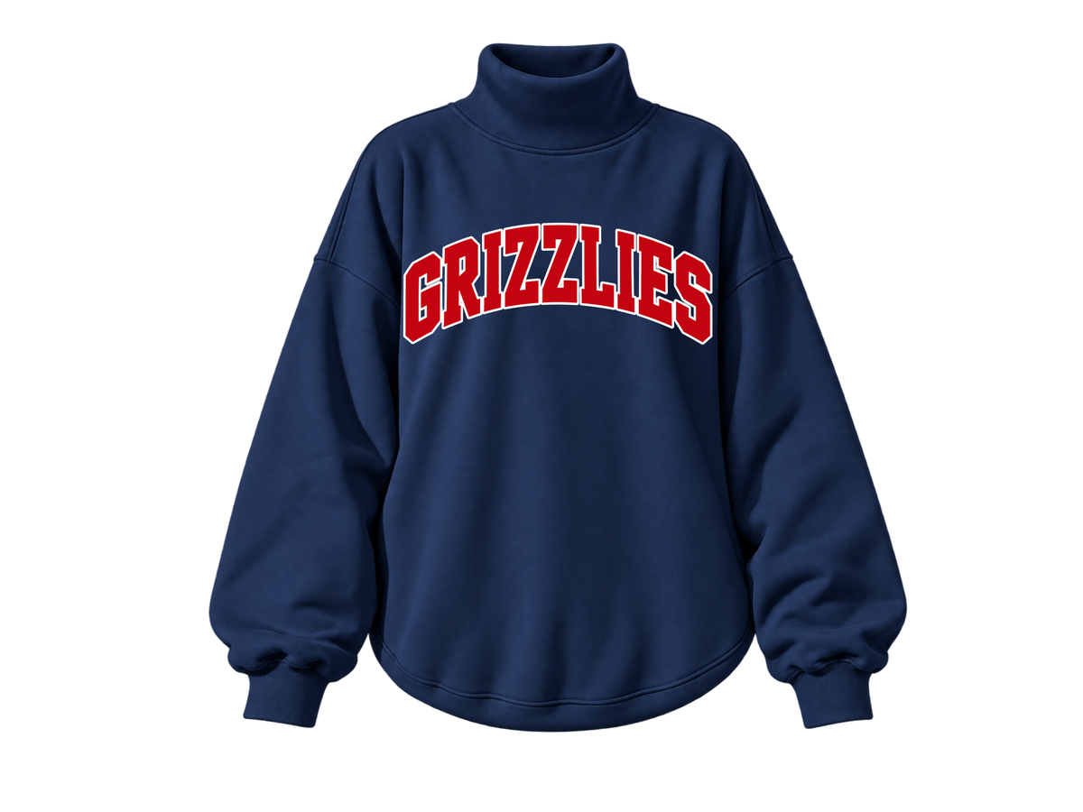 Grizzlies Mockneck