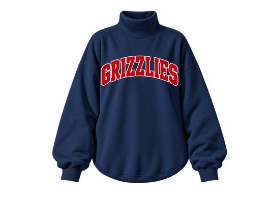 Grizzlies Mockneck