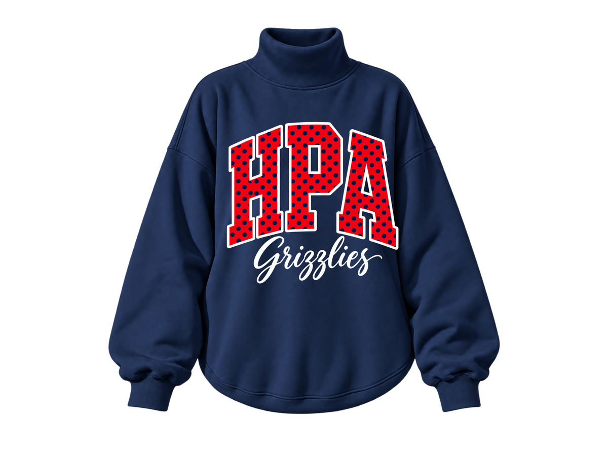 HPA Grizzlies Mockneck