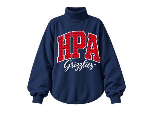 HPA Grizzlies Mockneck