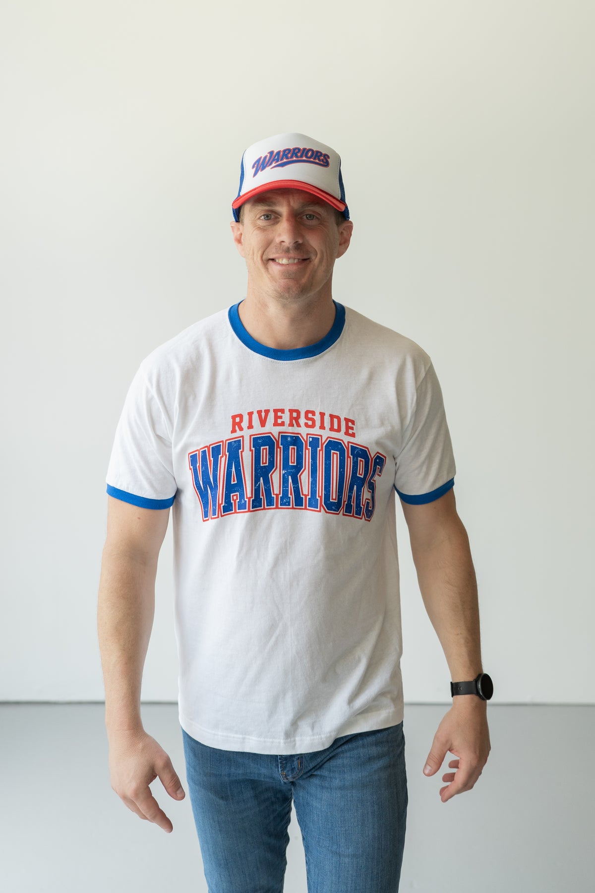 Warriors Ringer Tee