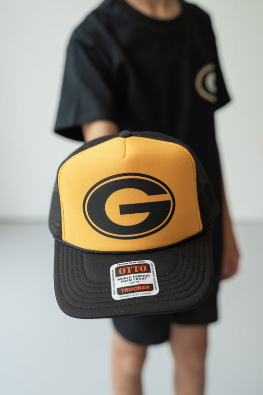 Black and Gold "G" Hat
