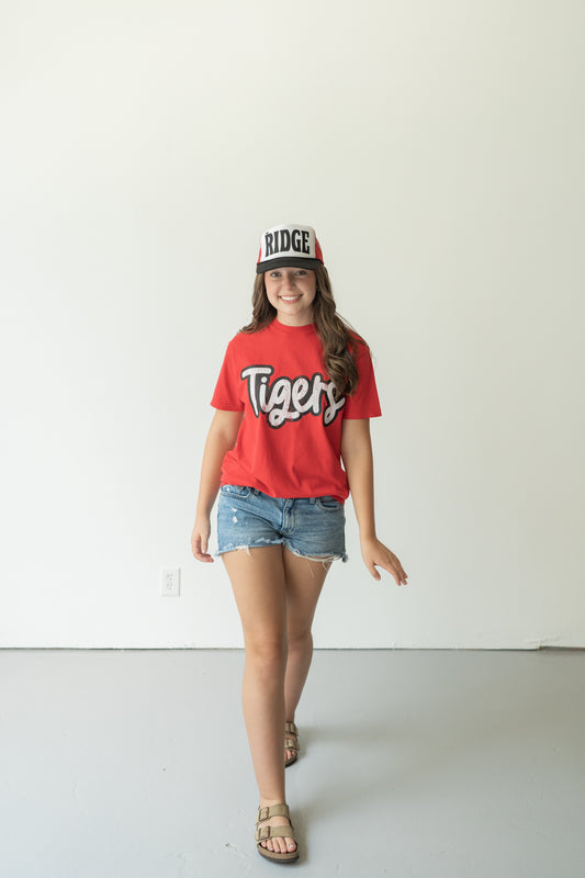 Tigers Script Tee