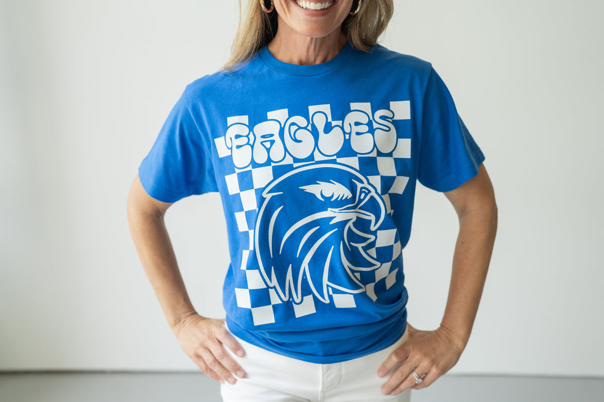 Eagles Check Tee