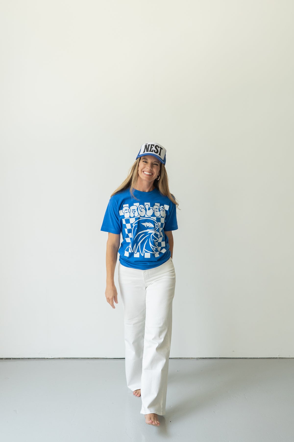 Eagles Check Tee