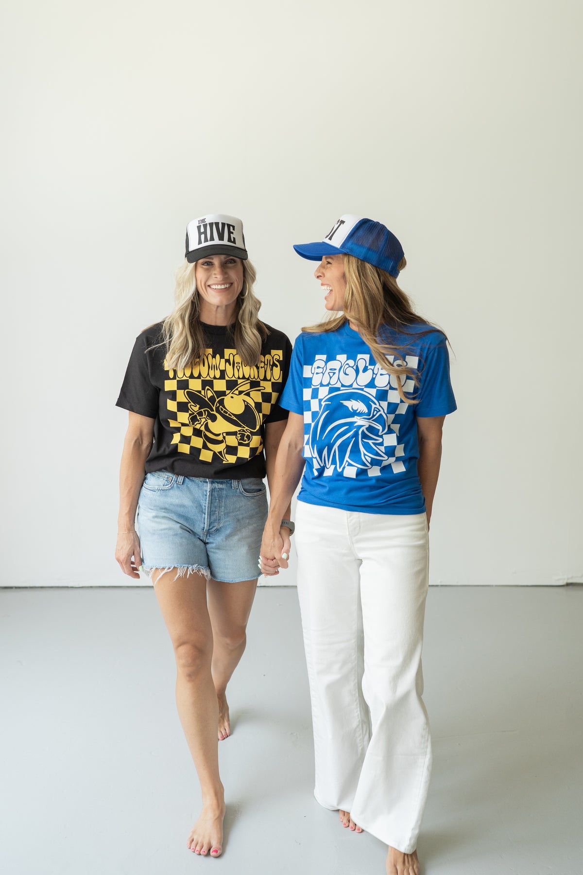 Yellow Jackets Check Tee