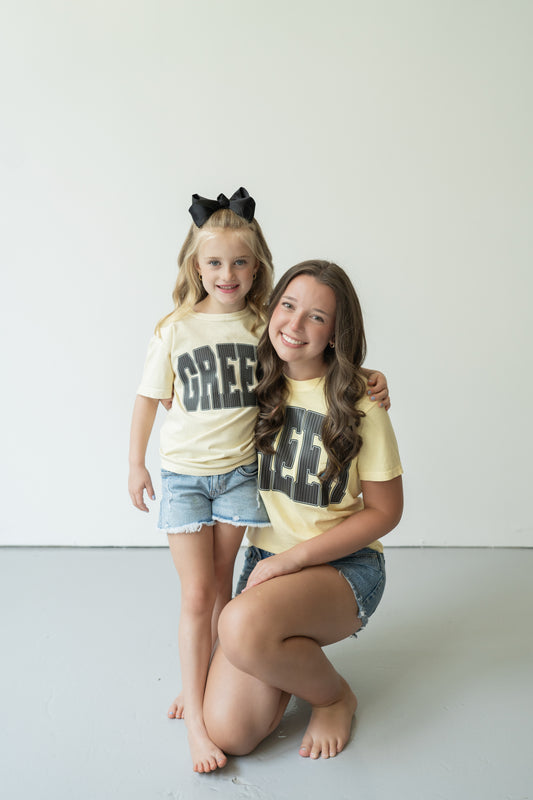 Greer Pinstrip Tee