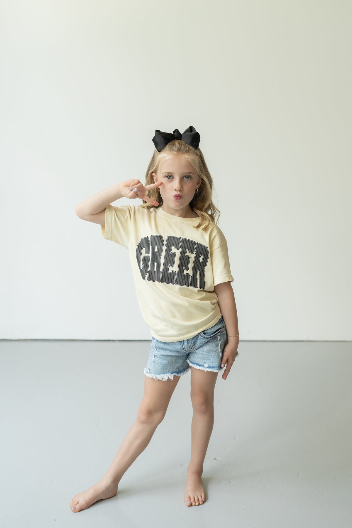 Greer Pinstrip Tee