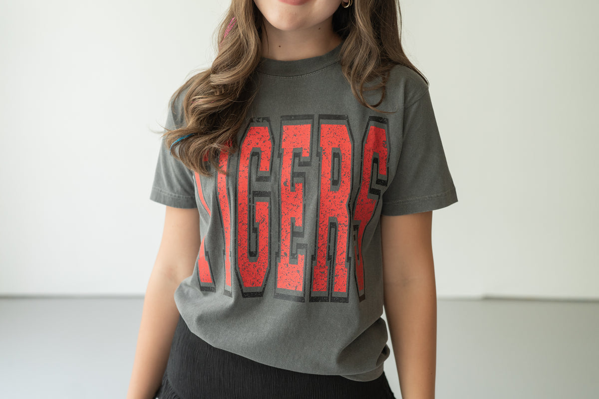 Tigers Block Tee