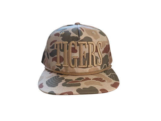 TIGERS camo hat