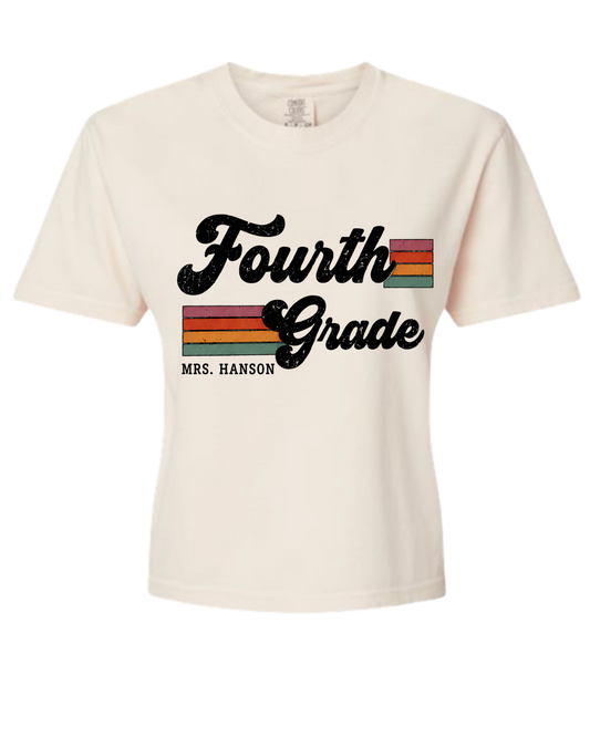 Fourth Grade Teacher Shirts