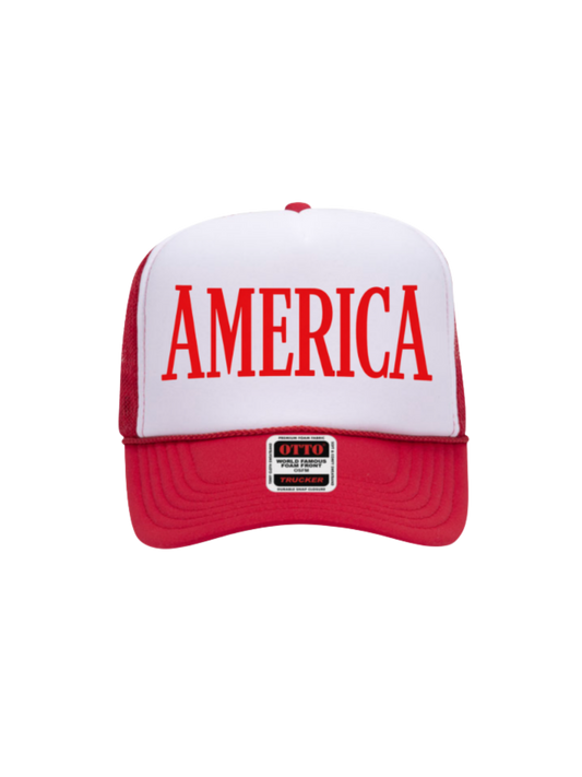 AMERICA mesh trucker hat