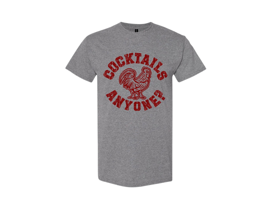 Cocktails Anyone Tri Blend Tee