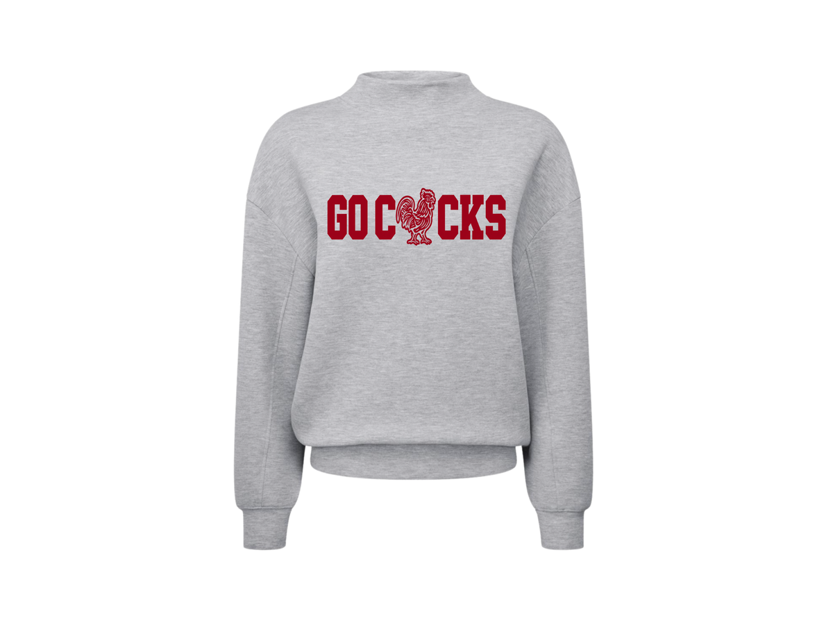 Go Cocks Mockneck