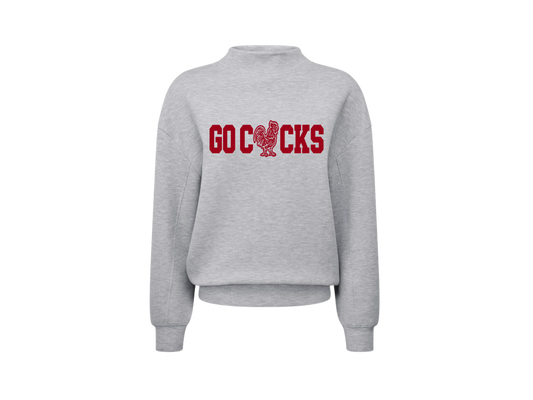 Go Cocks Mockneck