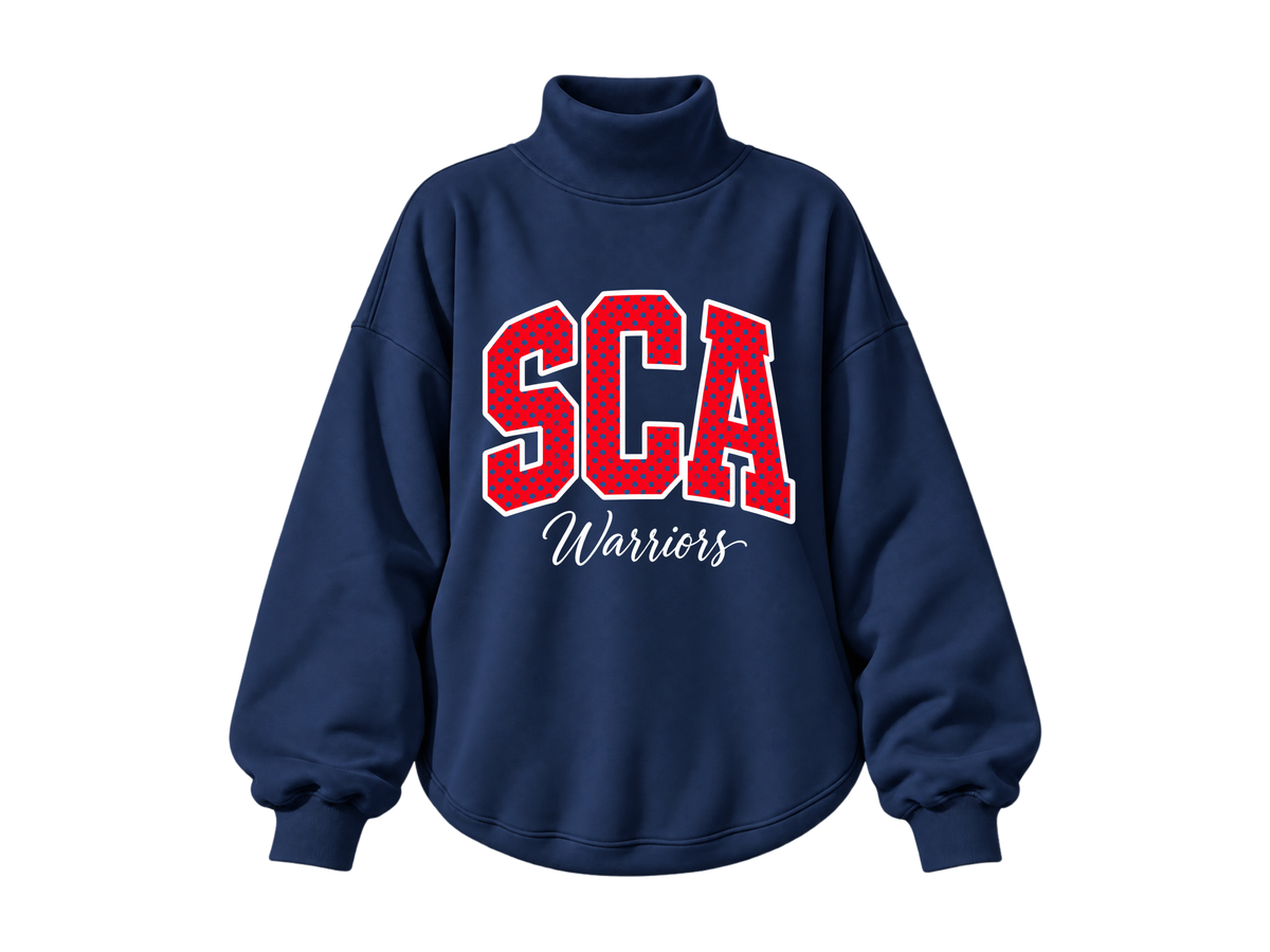 SCA Warriors Mockneck