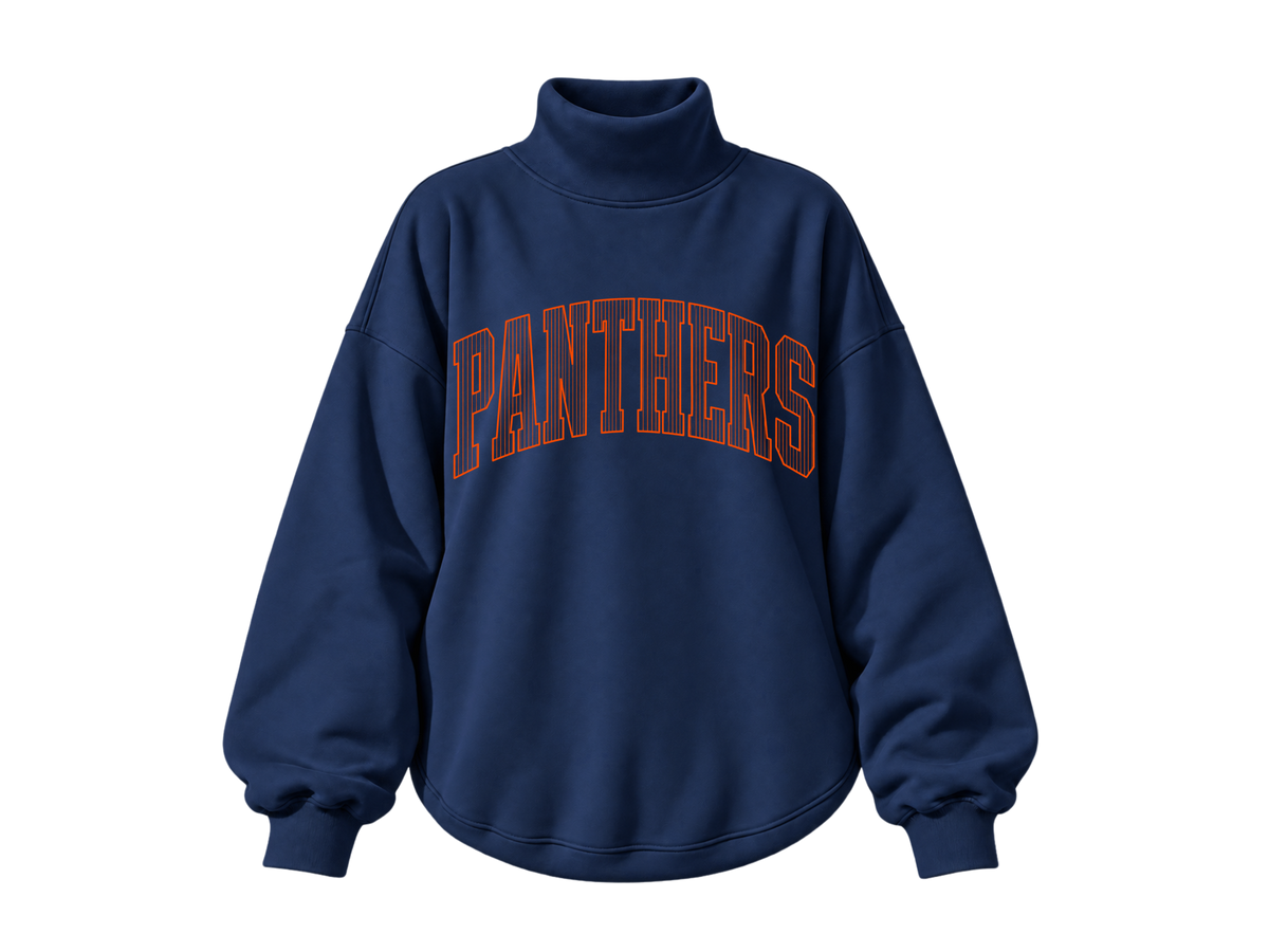 Panthers Mockneck