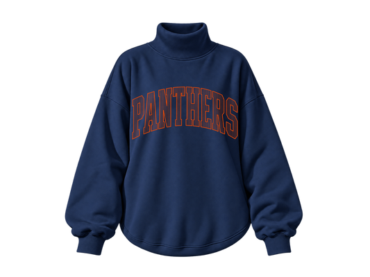 Panthers Mockneck