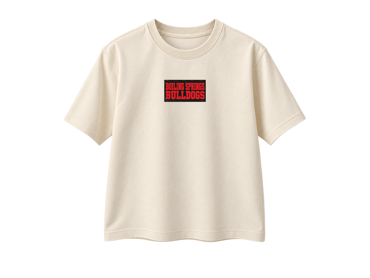 Boiling Springs Bulldogs Block Tee