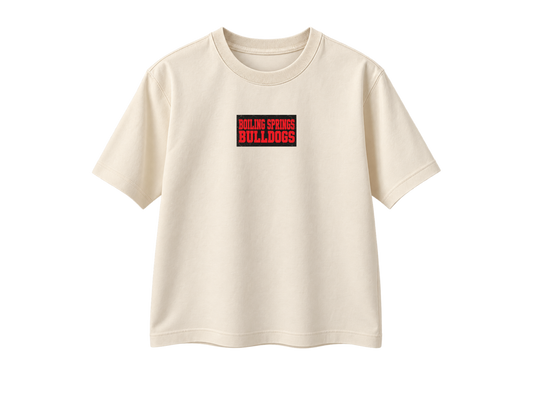 Boiling Springs Bulldogs Block Tee