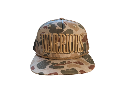 WARRIORS camo hat